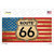 Route 66 American Flag Wholesale Novelty Sticker Decal