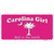 Carolina Girl Pink Wholesale Novelty Sticker Decal