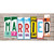 Married Wood Art Wholesale Novelty Sticker Decal