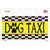 Dog Taxi Wholesale Novelty Sticker Decal
