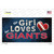 This Girl Loves Her Giants Wholesale Novelty Sticker Decal