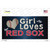 This Girl Loves Her Red Sox Wholesale Novelty Sticker Decal