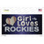 This Girl Loves Her Rockies Wholesale Novelty Sticker Decal