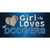 This Girl Loves Her Dodgers Wholesale Novelty Sticker Decal