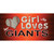 This Girl Loves Giants Wholesale Novelty Sticker Decal