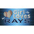 This Girl Loves Her Rays Wholesale Novelty Sticker Decal