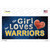 This Girl Loves Her Warriors Wholesale Novelty Sticker Decal