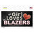 This Girl Loves Her Blazers Wholesale Novelty Sticker Decal