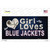 This Girl Loves Her Blue Jackets Wholesale Novelty Sticker Decal