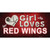 This Girl Loves Her Red Wings Wholesale Novelty Sticker Decal
