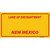 New Mexico Yellow Wholesale Novelty Sticker Decal