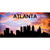Atlanta Silhouette Wholesale Novelty Sticker Decal