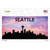 Seattle Silhouette Wholesale Novelty Sticker Decal