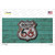 Route 66 Rusty On Wood Wholesale Novelty Sticker Decal