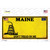 Maine Dont Tread On Me Wholesale Novelty Sticker Decal