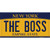 The Boss New York Wholesale Novelty Sticker Decal