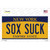 Sox Suck New York Wholesale Novelty Sticker Decal