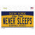 Never Sleeps New York Wholesale Novelty Sticker Decal