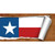 Texas Flag Scroll Wholesale Novelty Sticker Decal