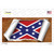 Confederate Flag Scroll Wholesale Novelty Sticker Decal