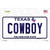 Cowboy Texas Wholesale Novelty Sticker Decal