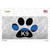 Thin Blue Line Paw K-9 Wholesale Novelty Sticker Decal