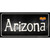 Arizona Flag Script Wholesale Novelty Sticker Decal