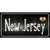 New Jersey Flag Script Wholesale Novelty Sticker Decal