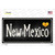 New Mexico Flag Script Wholesale Novelty Sticker Decal