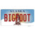 Bigfoot Alaska State Wholesale Novelty Sticker Decal