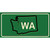 WA State Wholesale Novelty Sticker Decal