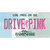 Drive Pink New Hampshire Wholesale Novelty Sticker Decal