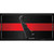 Delaware Thin Red Line Wholesale Novelty Sticker Decal