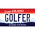 Golfer Idaho Wholesale Novelty Sticker Decal