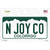 N Joy CO Colorado Wholesale Novelty Sticker Decal