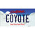 Coyote South Dakota Wholesale Novelty Sticker Decal