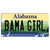 Bama Girl Alabama Wholesale Novelty Sticker Decal