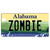 Zombie Alabama Wholesale Novelty Sticker Decal