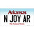 N Joy AR Arkansas Wholesale Novelty Sticker Decal