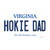 Hokie Dad Virginia Wholesale Novelty Sticker Decal