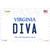 Diva Virginia Wholesale Novelty Sticker Decal