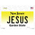 Jesus New Jersey Wholesale Novelty Sticker Decal