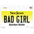 Bad Girl New Jersey Wholesale Novelty Sticker Decal