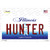 Hunter Illinois Wholesale Novelty Sticker Decal