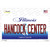 Hancock Center Illinois Wholesale Novelty Sticker Decal