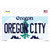 Oregon City Oregon Wholesale Novelty Sticker Decal