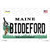 Biddeford Maine Wholesale Novelty Sticker Decal