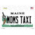 Moms Taxi Maine Wholesale Novelty Sticker Decal