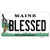 Blessed Maine Wholesale Novelty Sticker Decal