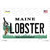 Lobster Maine Wholesale Novelty Sticker Decal